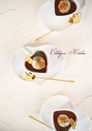 大豆ピューレで濃厚チョコバナナムース-レシピのメイン写真