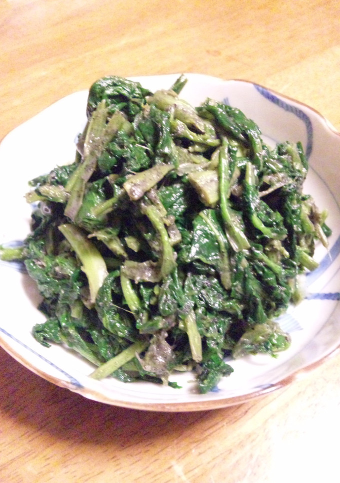 からし菜のごま和え♪-レシピのメイン写真