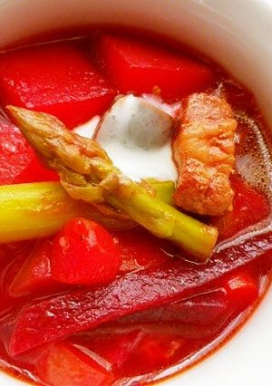ビーツ入り♡簡単ボルシチ-レシピのメイン写真