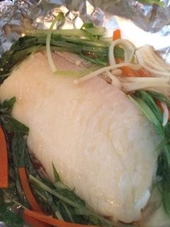 超簡単☆白身魚のホイル蒸し-レシピのメイン写真