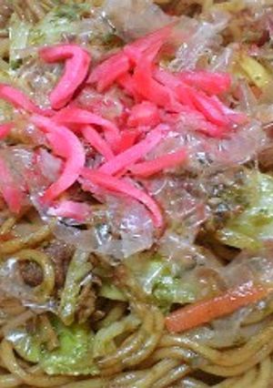 山口県下関市☆基本の焼きそば-レシピのメイン写真