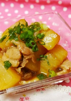 面取り簡単☆旨味が染み込む♡豚バラ大根-レシピのメイン写真
