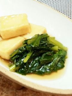 高野豆腐の揚げ煮(オランダ煮)-レシピのメイン写真
