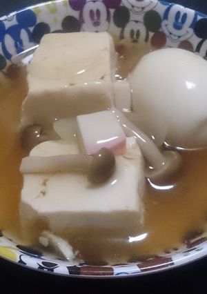 簡単豆腐あんかけ-レシピのメイン写真