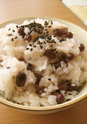 たっぷり　あずき　ご飯　！-レシピのメイン写真