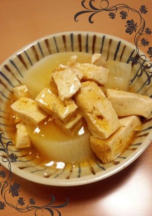 か～んたん♪大根の豆腐あんかけ-レシピのメイン写真