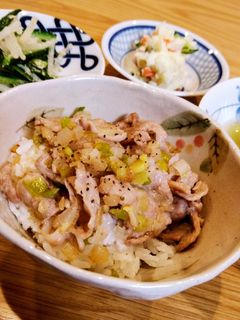 材料2つで超簡単!絶品ねぎ豚丼☆-レシピのメイン写真