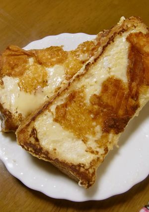 カリカリ！チーズフレンチトースト-レシピのメイン写真