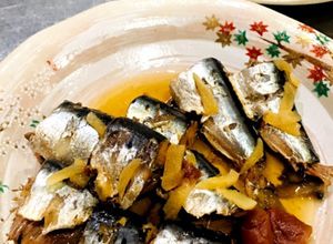 梅たっぷり！簡単圧力鍋で真イワシの梅煮-レシピのメイン写真