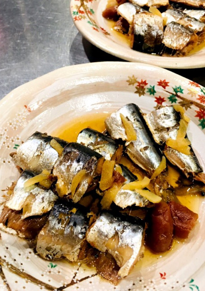 梅たっぷり！簡単圧力鍋で真イワシの梅煮-レシピのメイン写真