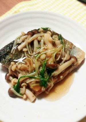 簡単ヘルシー☆サバのキノコあんかけ-レシピのメイン写真