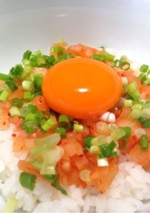【簡単TKG】カクテキのたまごかけごはん-レシピのメイン写真