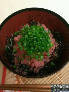 美味しい簡単!なんちゃってネギトロ丼-レシピのメイン写真