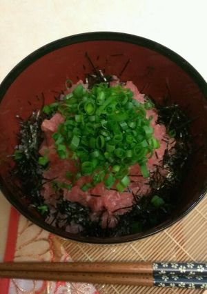 美味しい簡単！なんちゃってネギトロ丼-レシピのメイン写真