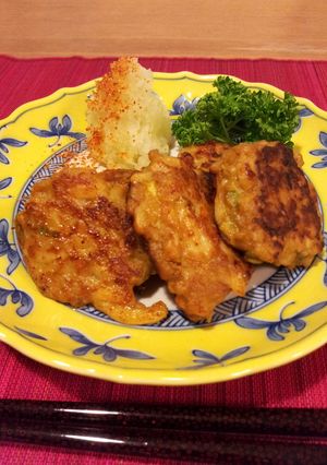 ☆カレーうどん♪なハンバーグ☆-レシピのメイン写真