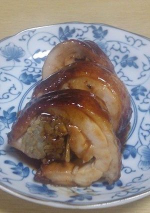 鶏のゴボウ巻き照り焼き-レシピのメイン写真
