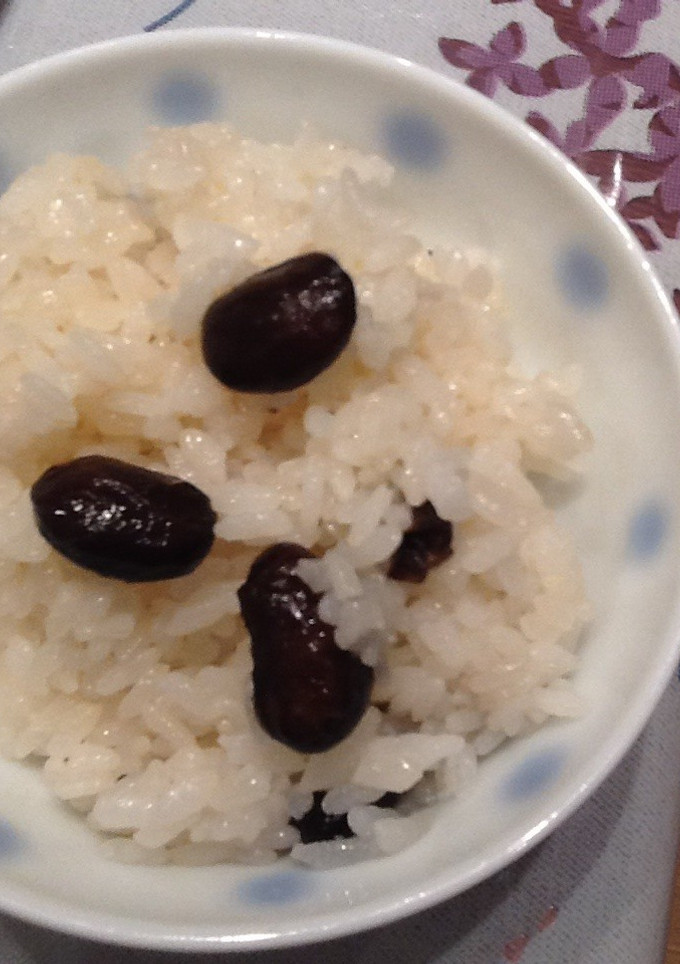 黒豆リメイク 黒豆ごはん-レシピのメイン写真