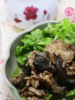 豚小間とナスの豆鼓醤炒め-レシピのメイン写真