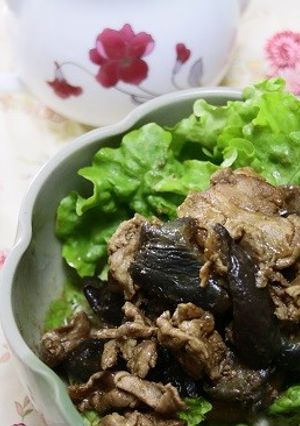 豚小間とナスの豆鼓醤炒め-レシピのメイン写真