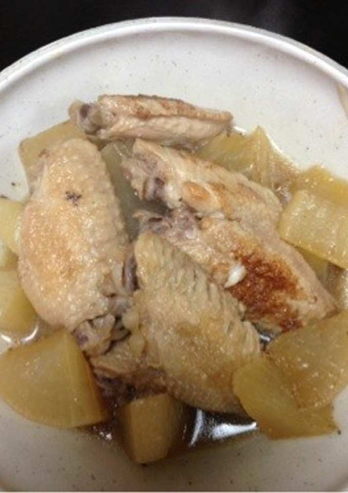 手羽先と大根の煮物-レシピのメイン写真