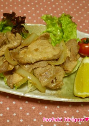 豚肉の生姜焼き-レシピのメイン写真