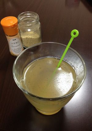 ♫蒸ししょうが入りシナモン白湯♫-レシピのメイン写真