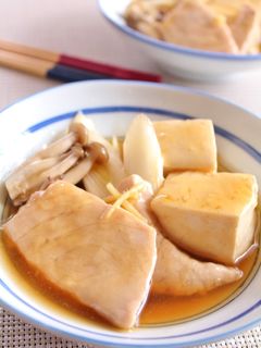 カジキと豆腐のあんかけ煮-レシピのメイン写真