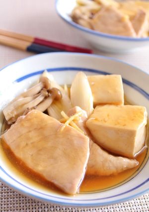 カジキと豆腐のあんかけ煮-レシピのメイン写真