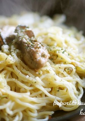 カキの濃厚クリーム塩焼きそば-レシピのメイン写真