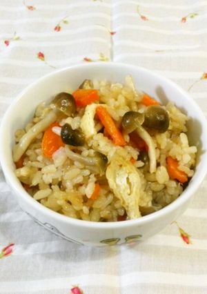 簡単！濃厚ツナの炊き込みご飯-レシピのメイン写真