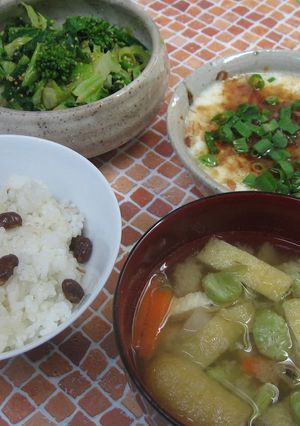 大豆の恵みたーっぷり味噌汁-レシピのメイン写真