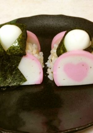 かまぼこおひな様-レシピのメイン写真