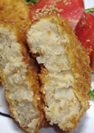 ツナと玉葱のおからバターコロッケ-レシピのメイン写真