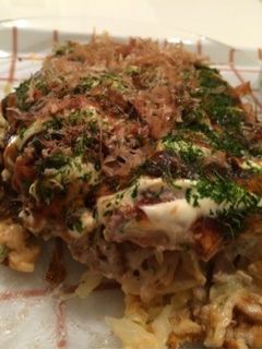 材料これだけ!ふんわりキムチお好み焼き-レシピのメイン写真