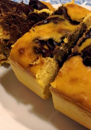 チョコと南瓜のチーズケーキプロトタイプ-レシピのメイン写真