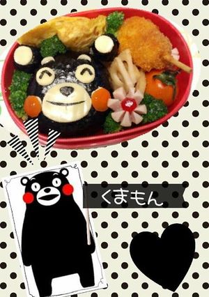 キャラ弁☆くまモン-レシピのメイン写真
