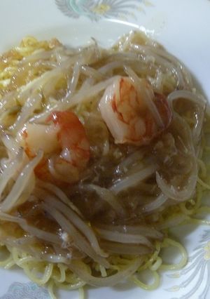 海老＆カニのあんかけ焼きそば-レシピのメイン写真