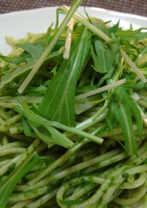 ほうれん草ソースのパスタ-レシピのメイン写真