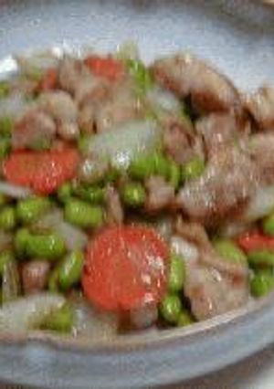 本格中華？枝豆の翡翠炒め-レシピのメイン写真
