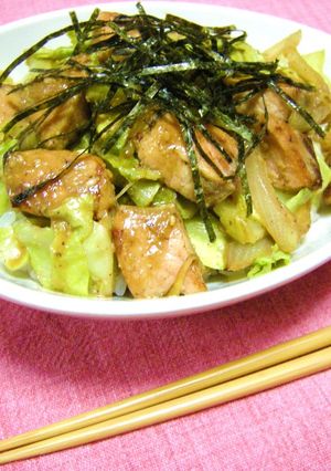 ❤鮭のチャンチャン焼き風丼❤-レシピのメイン写真