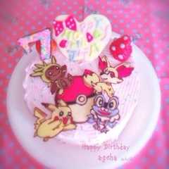 รูปของ ポケモン☆Birthdayケーキ