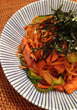 * 沖縄の焼きそば@ケチャップ味 *-レシピのメイン写真