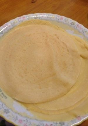 もちもち豆乳クレープ生地-レシピのメイン写真