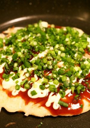 山芋のお好み焼き（ホットプレート）-レシピのメイン写真