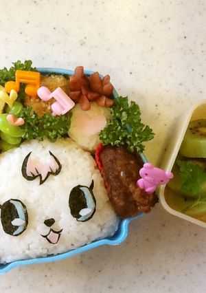 ジュエルペットのラブラ❤️のキャラ弁❤️-レシピのメイン写真