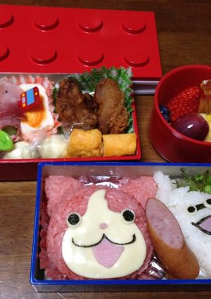妖怪ウォッチ弁当（キャラ弁）-レシピのメイン写真