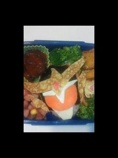 キャラ弁当 仮面ライダー鎧武-レシピのメイン写真