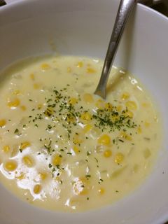 コーン好きさんへ★『食べる』コーンスープ-レシピのメイン写真