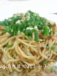 昆布と長芋の焼きそば バター風味-レシピのメイン写真