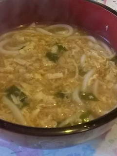 あったか!かき玉うどん-レシピのメイン写真